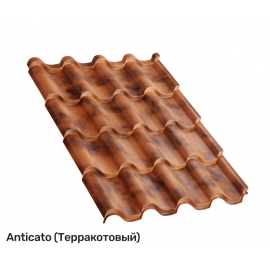 Металлочерепица Металл Профиль Монтерроса X Cloudy 0,5