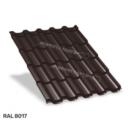 Металлочерепица Металл Профиль Трамонтана S Puretan 0,5
