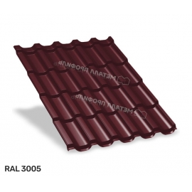 Металлочерепица Металл Профиль Трамонтана S Purman 0,5 (1)