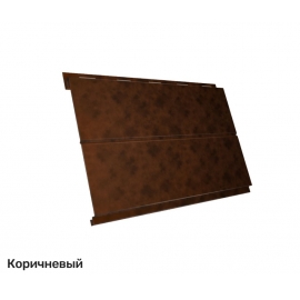 Металлический сайдинг Grand Line / Гранд Лайн Вертикаль (line) Safari 0,5