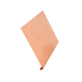 Ветровая планка (L-профиль) AquaSystem / Аквасистем, Cu 0.6 мм