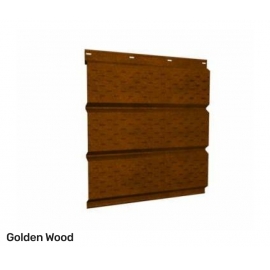 Софит металлический с полной перфорацией Grand Line / Гранд Лайн, Print РФ 0.45