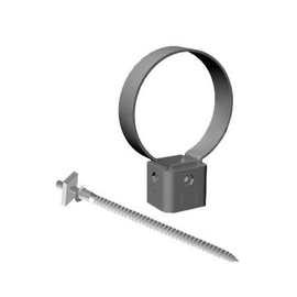 Хомут трубы с креплением 120 мм для пластиковой водосточной системы Деке / Docke Premium 120/85