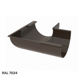 Угол внешний 90° геометрический D125 водосточной системы Рупласт / Ruplast