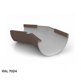 Угол внутренний 135° D125 водосточной системы Рупласт / Ruplast