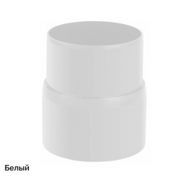 Муфта трубы ПВХ водосточной системы Альта Профиль Стандарт D74