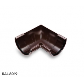 Угол желоба внутренний Galeco ПВХ 90° D 152 мм