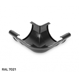 Угол желоба наружный Galeco PVC (ПВХ) 90° D 152 (130) мм