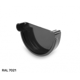 Заглушка желоба правая Galeco PVC (ПВХ) D 152 (130) мм