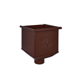 Воронка водосборная водосточной системы Aquasystem / Аквасистем Pural Matt D 125/90 мм