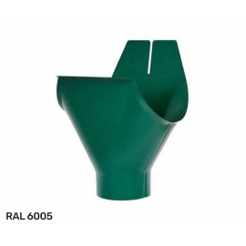 Воронка желоба D125/90 водосточной системы Aquasystem / Аквасистем Pural