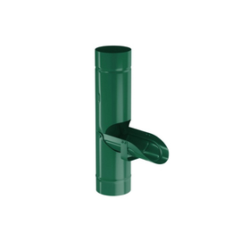 Водосборник цилиндрический в комплекте D100 водосточной системы Aquasystem / Аквасистем Pural