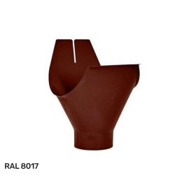 Воронка желоба D150/100 водосточной системы Aquasystem / Аквасистем Matt Pural