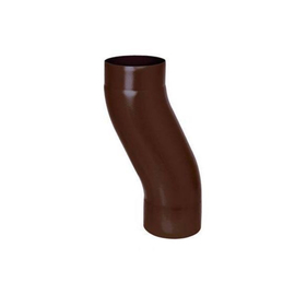 S-обвод D100 водосточной системы Aquasystem / Аквасистем Matt Pural