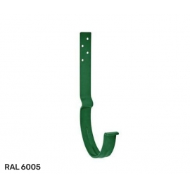 Крюк крепления желоба длинный D125 водосточной системы Aquasystem / Аквасистем Pural