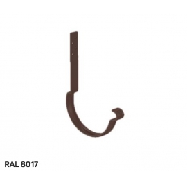 Крюк крепления желоба длинный D150 инновационный водосточной системы Aquasystem / Аквасистем Matt Pural