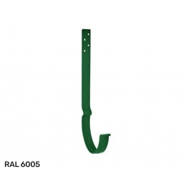 Крюк крепления желоба удлинённый D125 водосточной системы Aquasystem / Аквасистем Pural