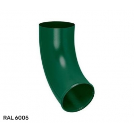 Отвод трубы нижний D100 водосточной системы Aquasystem / Аквасистем Pura