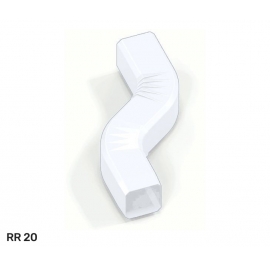 Переходное колено водосточной системы Orima / Орима К9x9