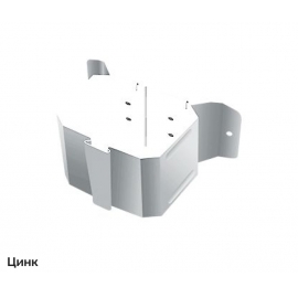 Держатель трубы на дерево 86мм водосточной системы Металл Профиль Бюджет Zn