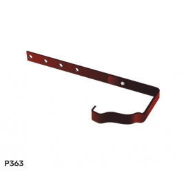 Держатель желоба 120х86х330 (4 мм) водосточной системы Металл Профиль Модерн