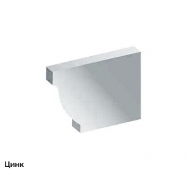 Заглушка желоба правая 120мм водосточной системы Металл Профиль Бюджет Zn