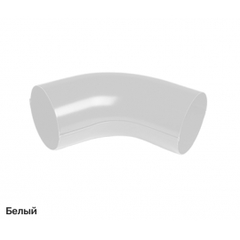 Колено трубы 60° D90 водосточной системы Металл Профиль GrandSystem