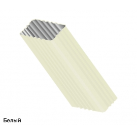 Труба водосточная 86мм водосточной системы Металл Профиль Бюджет PE 2м