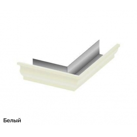 Угол желоба наружный 120мм водосточной системы Металл Профиль Бюджет PE