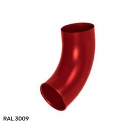 Отвод трубы нижний водосточной системы Икопал / Icopal D90