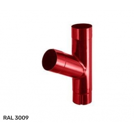 Тройник трубы водосточной системы Икопал / Icopal D100