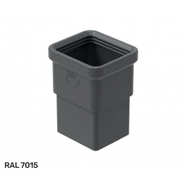 Муфта трубы Галеко / Galeco Hidden ПВХ D 80 мм