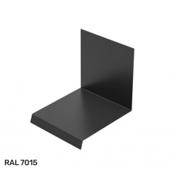 Отлив под жёлоб маскирующий Галеко / Galeco Hidden ПВХ D 125 мм