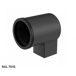 Переходник Галеко / Galeco Flat Roofs D 125/80 мм сталь