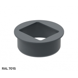 Редукция-переходник ПВХ Галеко / Galeco Hidden для водостока D 80/110 мм