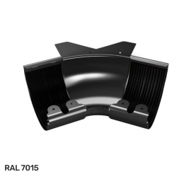 Угол желоба внутренний регулируемый Галеко / Galeco Stal 105-135° D 152 мм