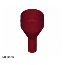 Воронка закрытая с проволокой D150 мм водосточной системы Исток