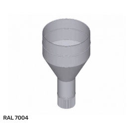 Воронка закрытая с проволокой D160 мм водосточной системы Исток