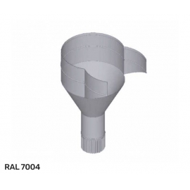 Воронка открытая D90 мм водосточной системы Исток