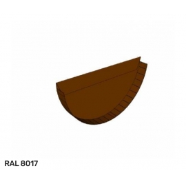 Заглушка желоба D216 мм водосточной системы Исток специальная промышленная