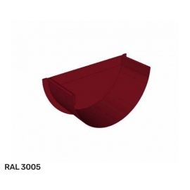 Заглушка желоба D125 мм водосточной системы Исток