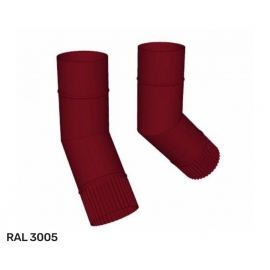 Колено фальц D150 мм водосточной системы Исток