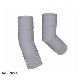 Колено фальц D160 мм водосточной системы Исток