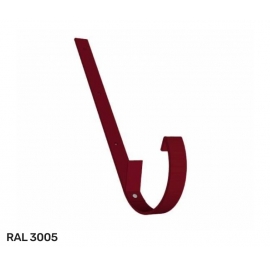 Крюк желобный оцинкованный D150 мм водосточной системы Исток