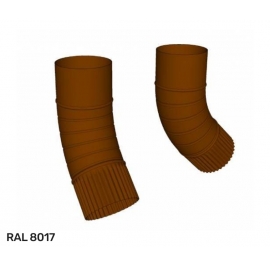 Отлив гофрированный D216 мм водосточной системы Исток промышленный