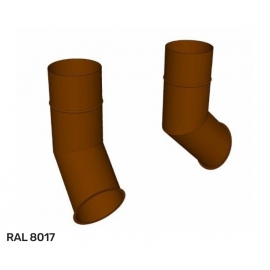 Отлив фалец D216 мм водосточной системы Исток промышленный