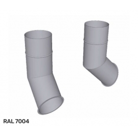 Отлив фальц D110 мм водосточной системы Исток