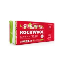 Минеральная вата (Утеплитель) Роквул / Rockwool Лайт Баттс Скандик XL 1200х600х100мм