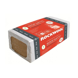 Минеральная вата (Утеплитель) Роквул / Rockwool Флор Баттс 1000х600х100мм